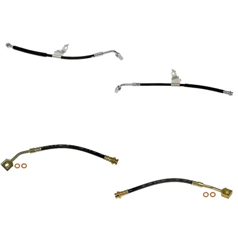 2006-2011 Buick Lucerne Complete Brake Hose Kit Rubber HSK0068OM